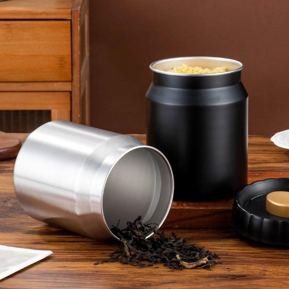 Large Capacity Vacuum Sealed Jar Moisture-Proof Coffee Bean Sealed Jar Kitchen Storage