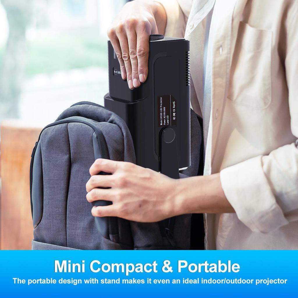 Ultra HD HY320mini Projector with Android 11