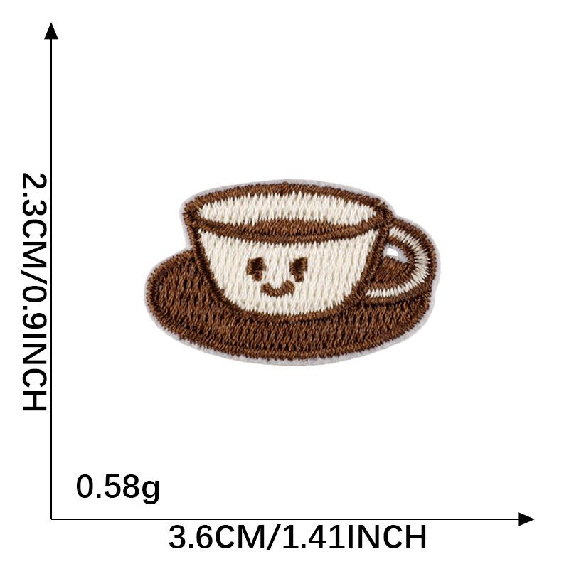 Cartoon Animal & Fruit Embroidered Patch for DIY Accessories and Handbooks