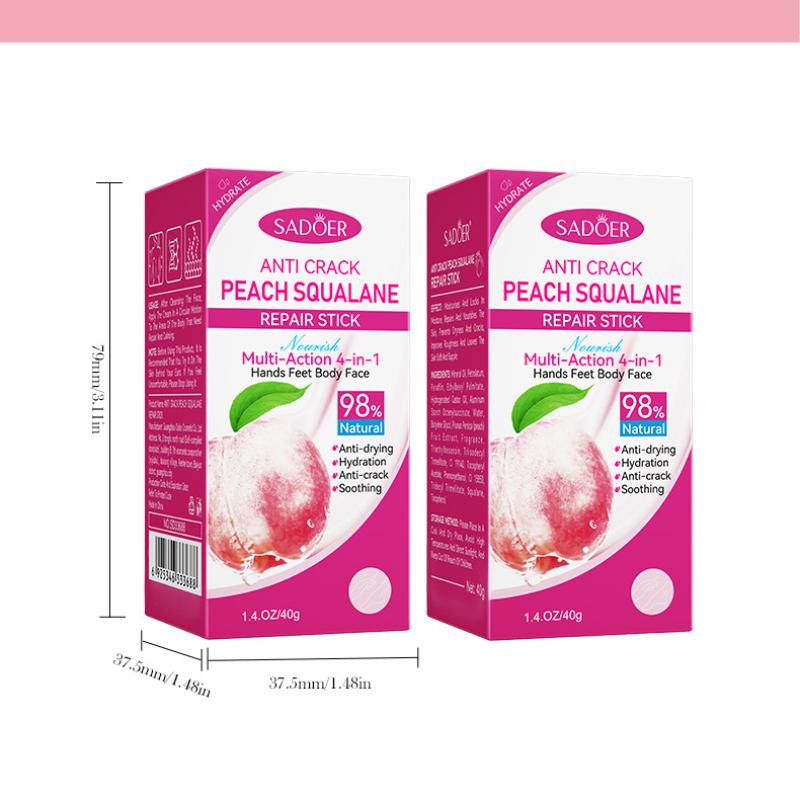 Vaseline Avocado Moisturizing Stick 40g SADOER Anti-Dry and Cracked Foot Cream