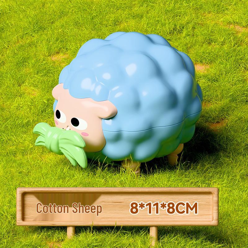 In-Stock Pull-String Elephant Car: Cute Crawling Baby Toy for Holding Head Learning