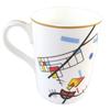 Les Trésors De Lily [Q0234] - Porcelain Mug 'Wassily Kandinsky' - 11x8 Cm (40 Cl)