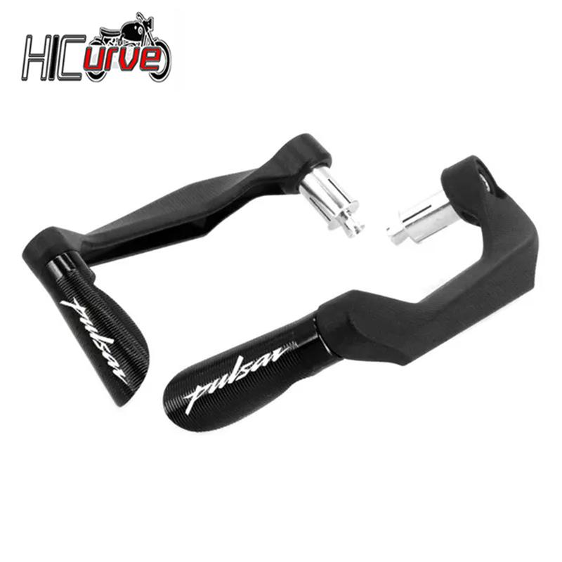 Motorcycle Accessories CNC Handlebar Grips Brake Clutch Levers Guard Protector For Bajaj Pulsar 200 NS/200 RS/200 AS
