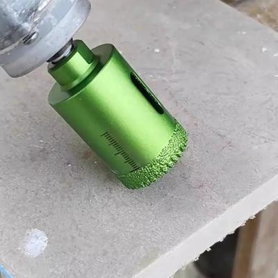 Dry Drilling Tile Hole Opener Vacuum Brazed Hole Drill Bit  Porcelain Cutting