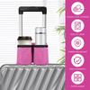 Luggage Travel Cup Holder Oxford Fabric Suitcase Drink Bag with Drawstring Durable Free Hand Travel Milk Tea Coffee Mugs Holder