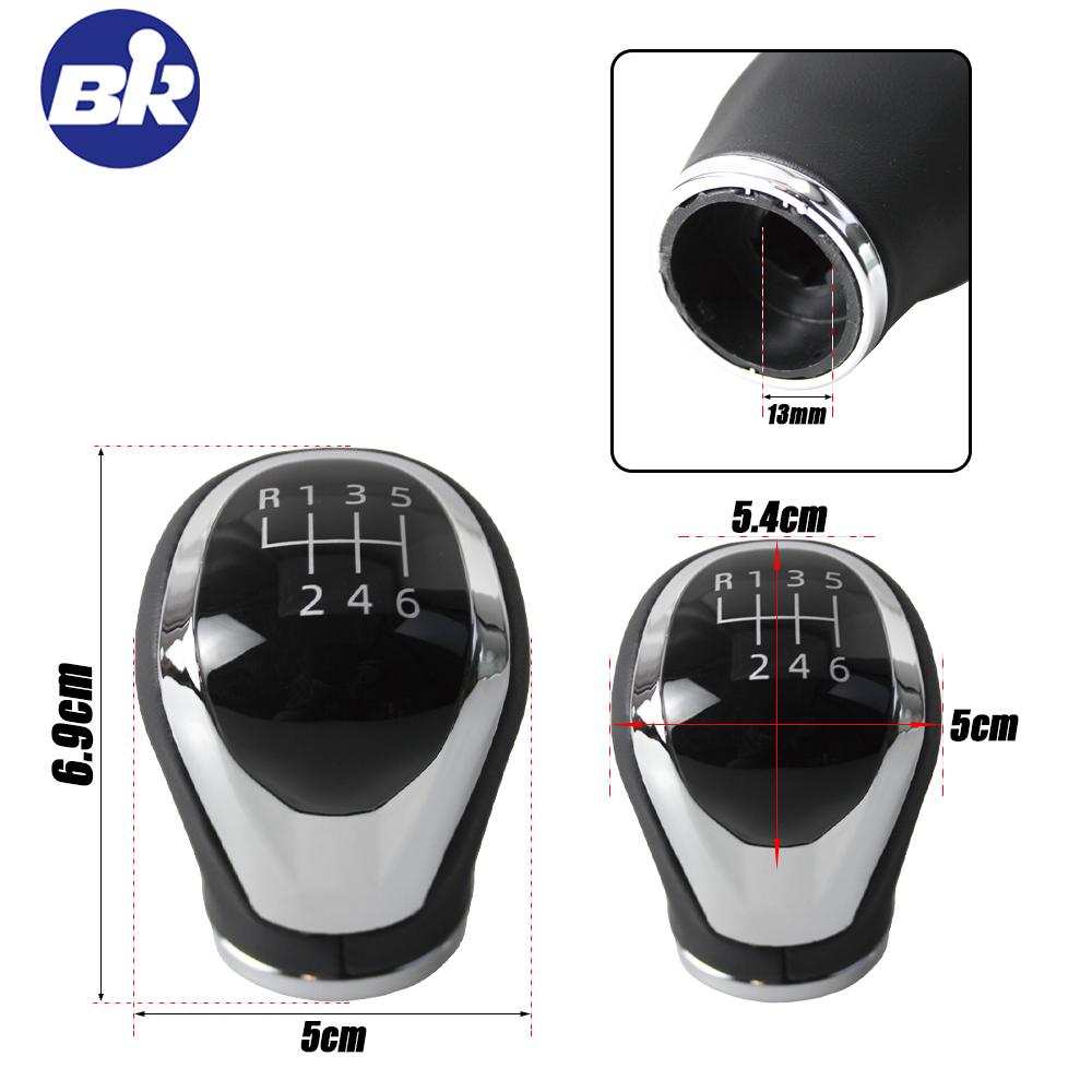New Product Car Gear Shift Knob Fit For Nissan Qashqai J11 X‑Trail T32 2016 2017 Manual Shift Knob