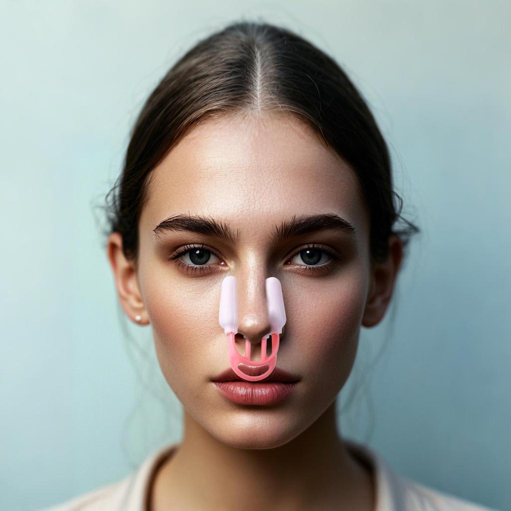 Nose Aligner Nose Up Lifting Shaping Invisible Nose Warping Nose Beautifying Device Nasal Pad Reduce Nasal Wing Nasal Corrector