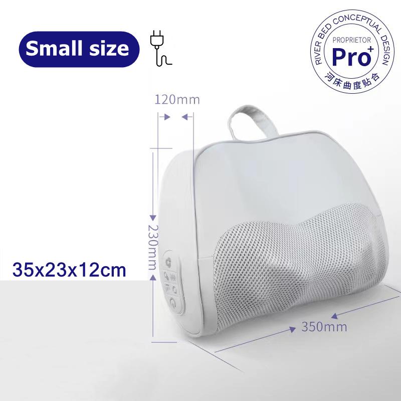 

Массажная подушка Jinkairui с подогревом, акупрессурный массажер, глубокий разминающий массаж плеч, расслабление мышц всего тела EU Plug