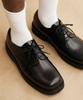 Firenze Atelier [Second.A Light] Bold Shape Minimal Derby Sl31 [Shine Black]