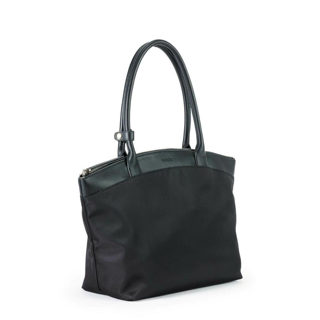 Barcos Lightweight Tote Bag for Women with Pockets for Easy Perfect for Everyday and Elegant and Simple Polyester Black Organization, Use, Travel,