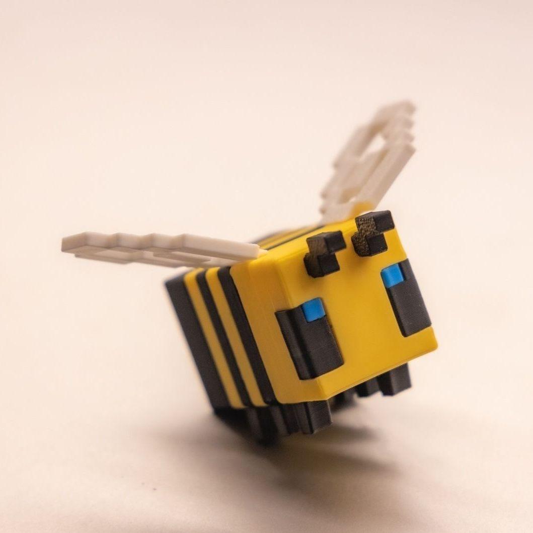 High-Quality Mc High-Quality 3D High-Quality Printed High-Quality Pixel High-Quality Bee High-Quality Stackable High-Quality Action High-Quality
