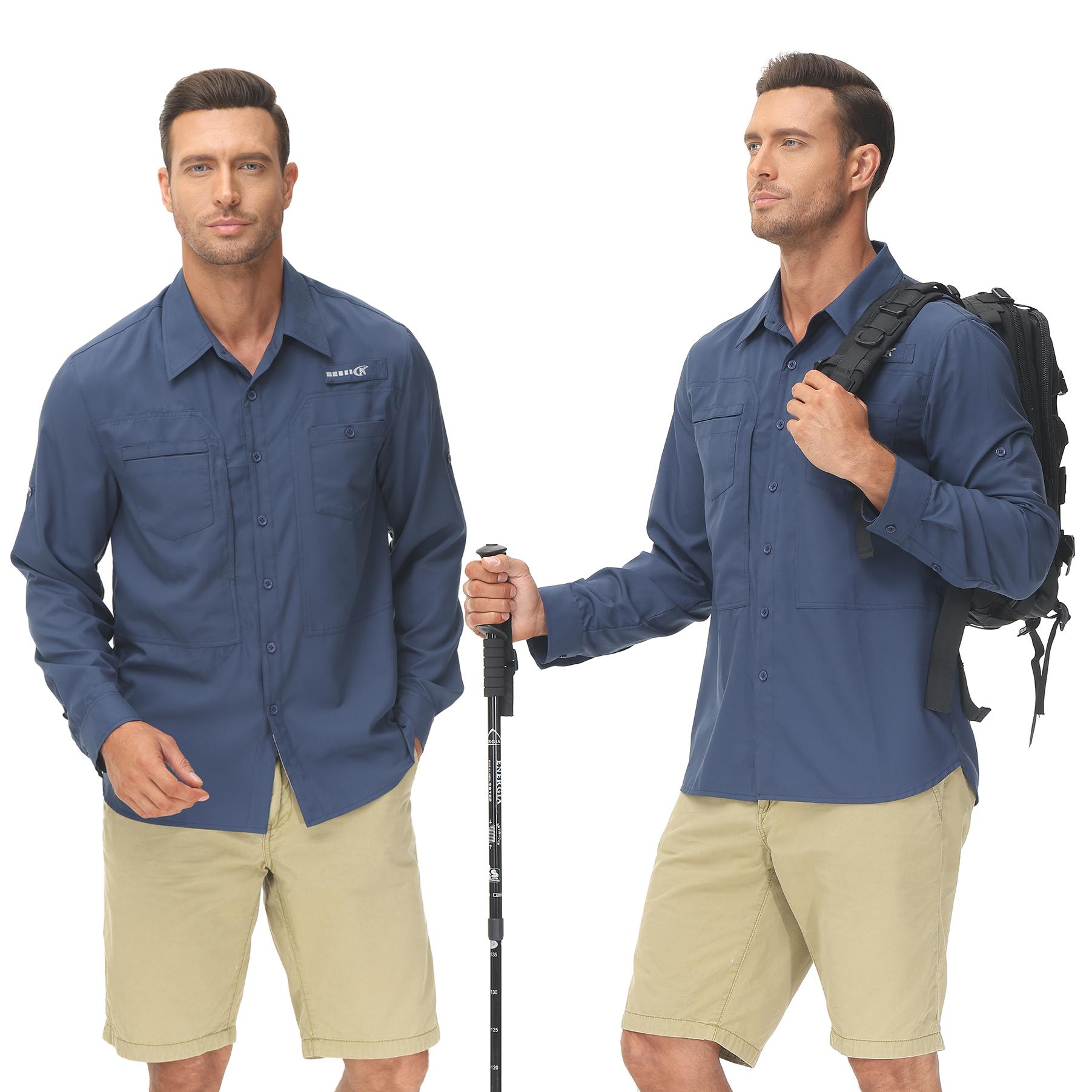 Summer Men`s UPF 50+ Casual Long