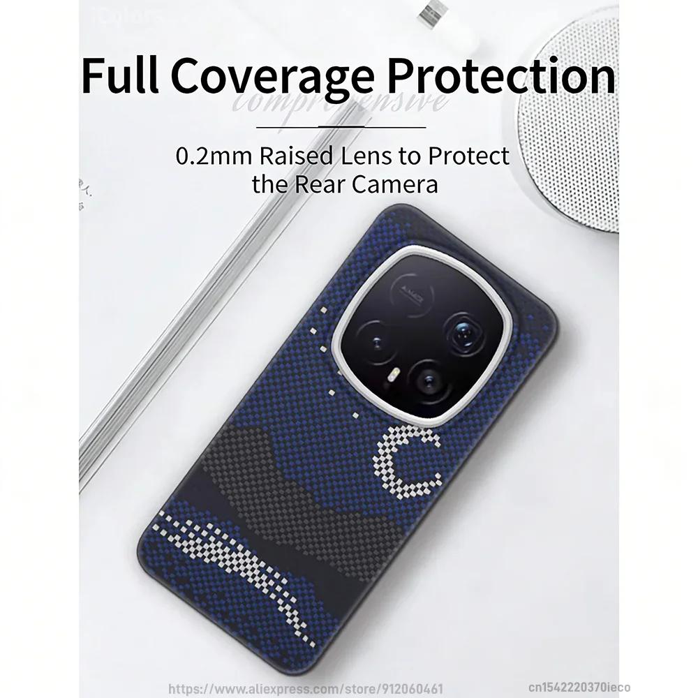 for Honor Magic 8 RSR Porsche Design Magnetic Case Aramid Fiber Cover Ultra-Thin Lightweight Armor Protective Cover With Magsafe
