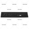 Modern Tucson Rear Emblem: English Lettering Car Sticker