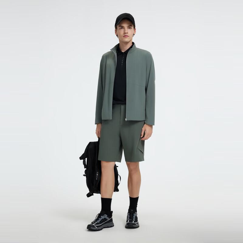 JOEONE Men's Casual Stand Collar Jacket