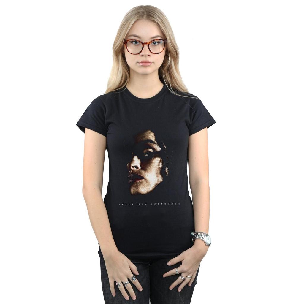 Harry Potter Womens/Ladies Bellatrix Lestrange Portrait Cotton T-Shirt