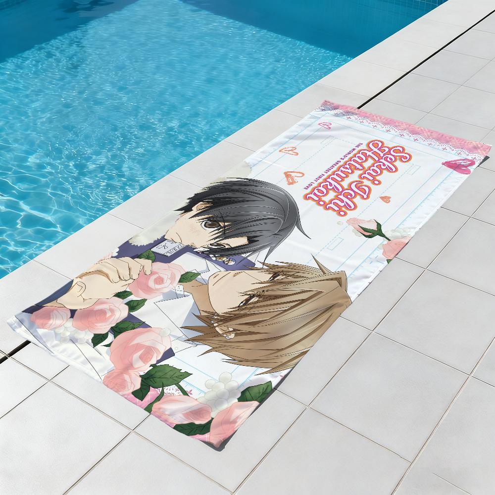 Anime S-Sekai-ichi H-hatsukoi Towel Beach Quick Dry Soft Pool Towels Gift for Travel Gym Shower Camping sports