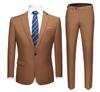 Korean Style Slim Fit Men's Professional Wedding Suit Set