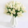 Hoge Kwaliteit PU Tulp Kunstbloemen voor Huis, Hotel, Bruiloft en Fotografie Props - Realistische en Elegante Decoratie
