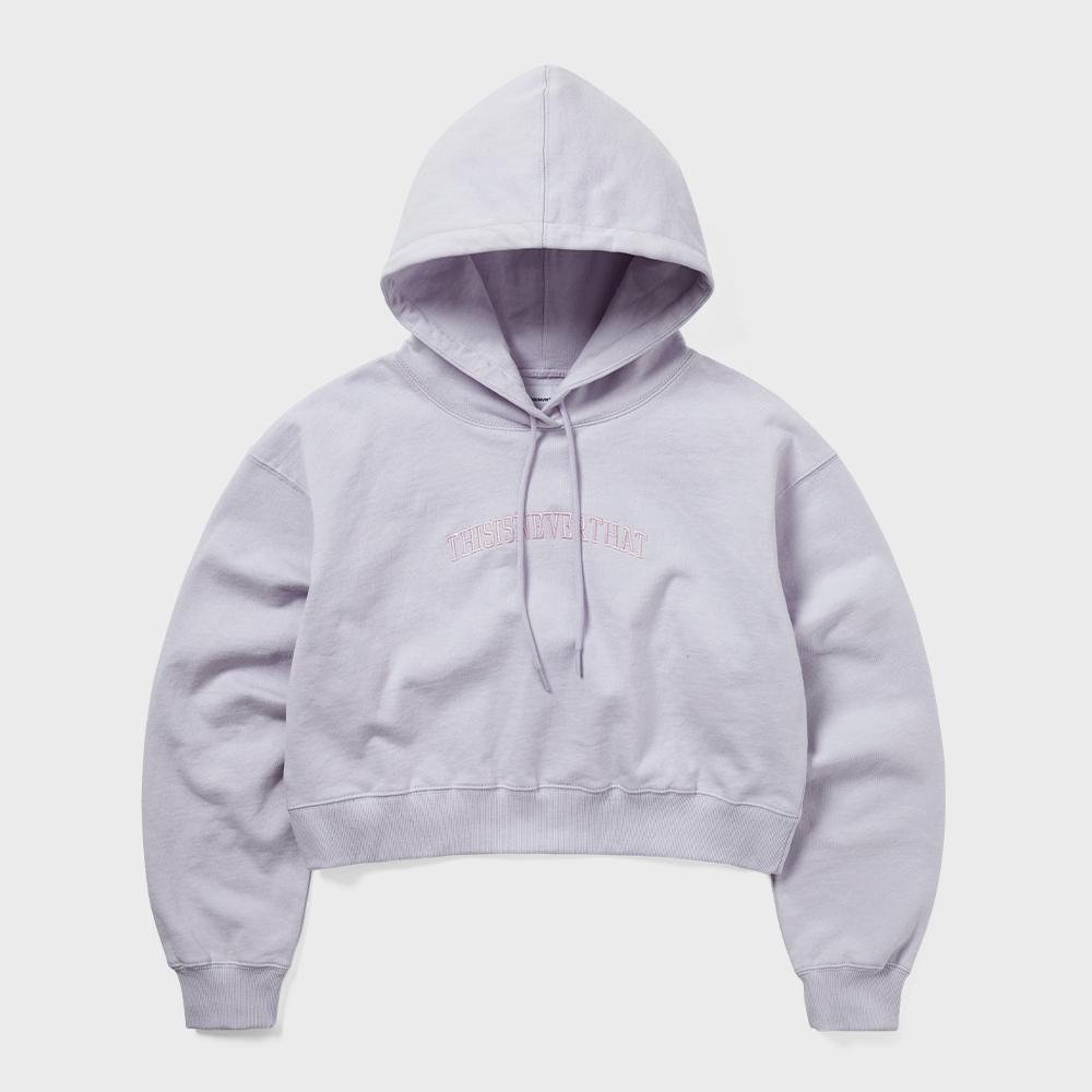 ThIs Is Never That Arch Logo W Hoodie Lilac S