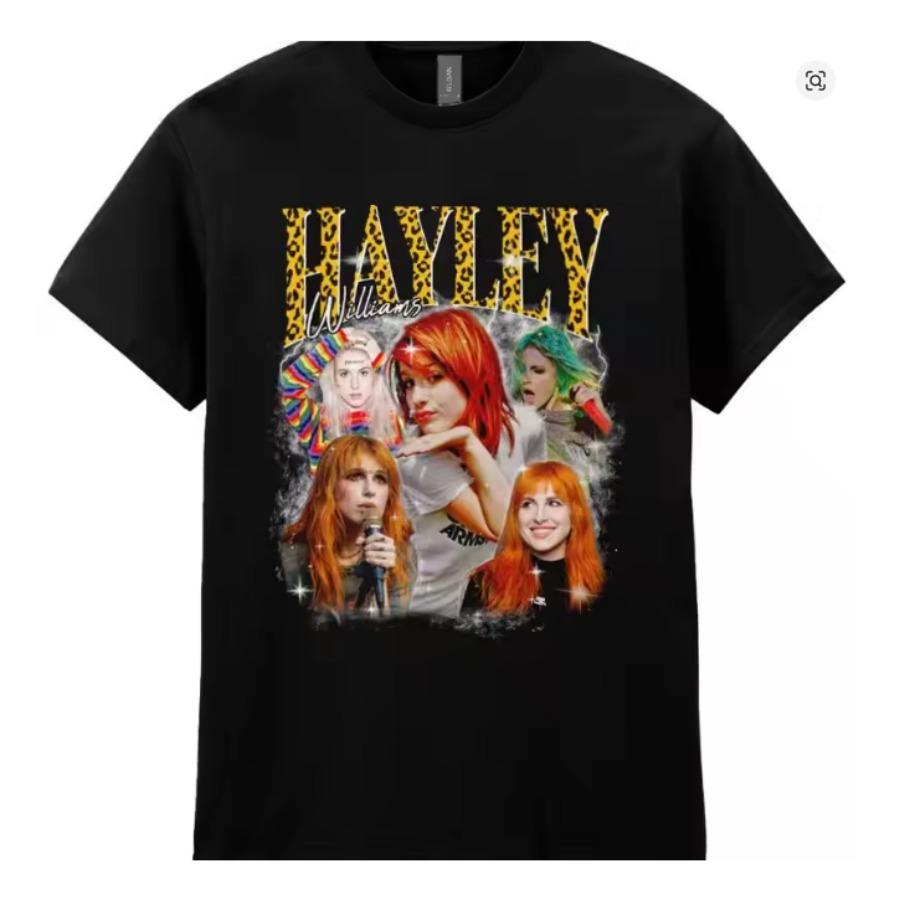 Hayley Williams Merch Graphic Tshirt Highquality Short Sleeve Summer Oneck Comfortable Streetwear Harajuku Y2k Unisexs Clothing
