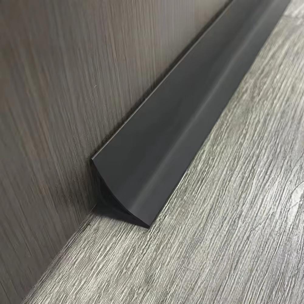 1 stuks 3 cm x 1 m/2 m Zelfklevende Muur Binnenhoeklijst Hoeklijst Lijn Plintlijn Plafondkit Interne Strip Randstrips