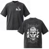 Camiseta Gráfica Lavada Vintage Anime Dorohedoro Kaiman Shin Ropa para Hombre y Mujer Moda Hip Hop Streetwear Top Y2K Gótico Algodón Camisetas Oversize
