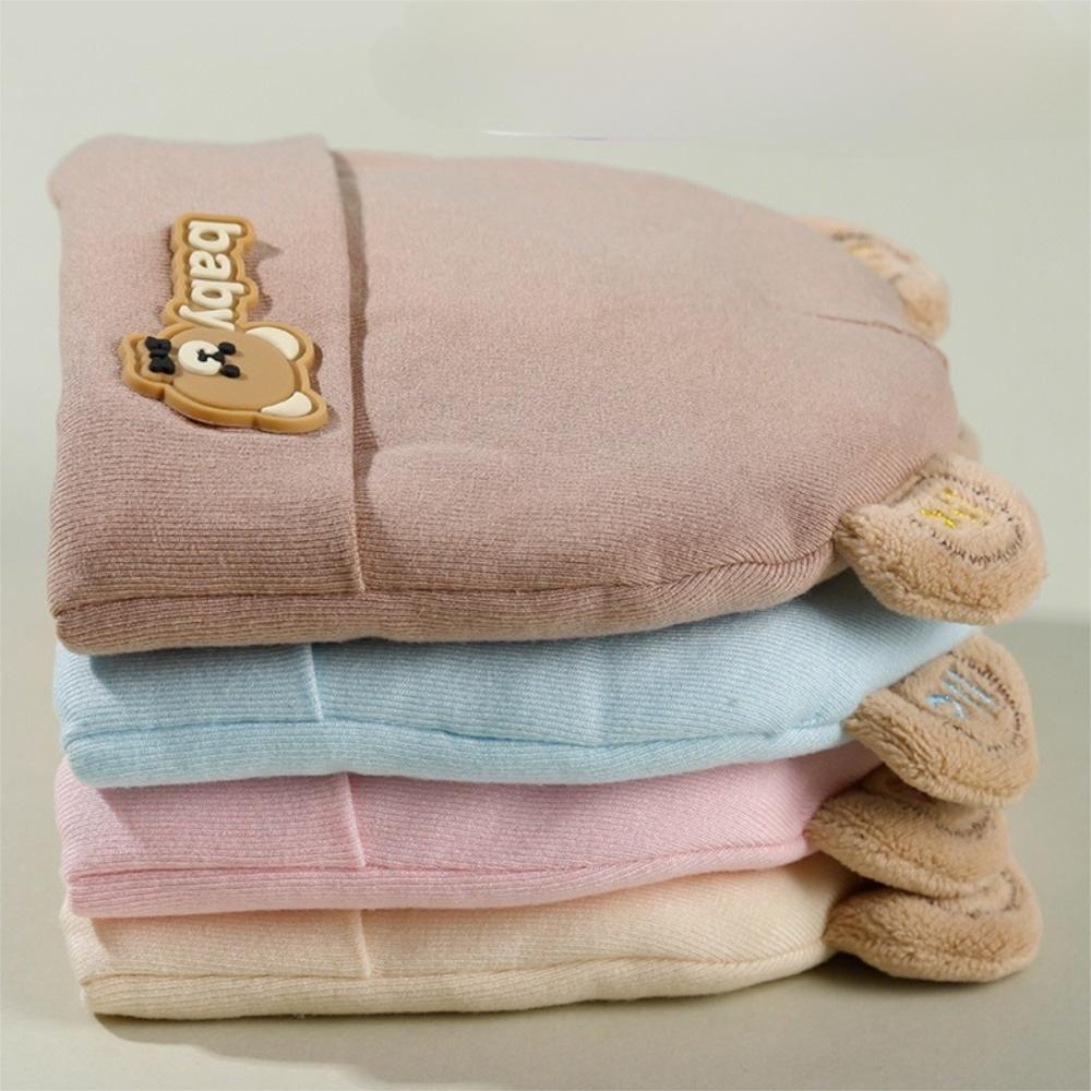 Weiche Baumwolle Baby Warme Mützen Winter Warme Beanie Mode Haubenmützen Herbst Winter