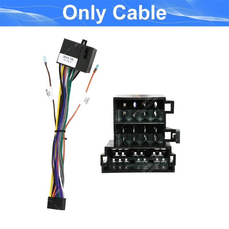 For Hyundai I-30 2008-2011 9inch LHD AC/MC car radio android fascia multimedia mp5 video Audio stereo panel frame cable harness.