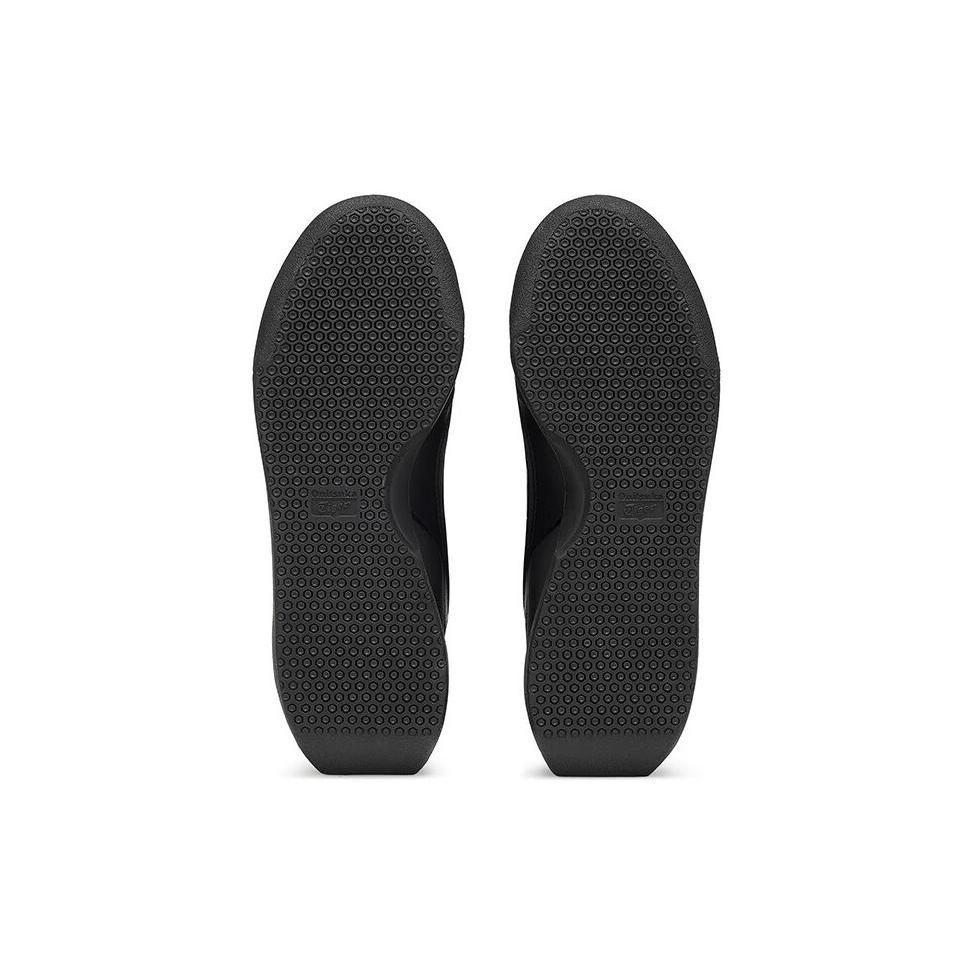 Onitsuka Tiger SP Textile, Cow Leather Slip Resistant Abrasion Resistant Low top Casual Shoes Unisex Black 1183C229-001