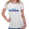 Cool San Junipero Town Pop Culture TV Show Womens Top Junior Graphic Tee
