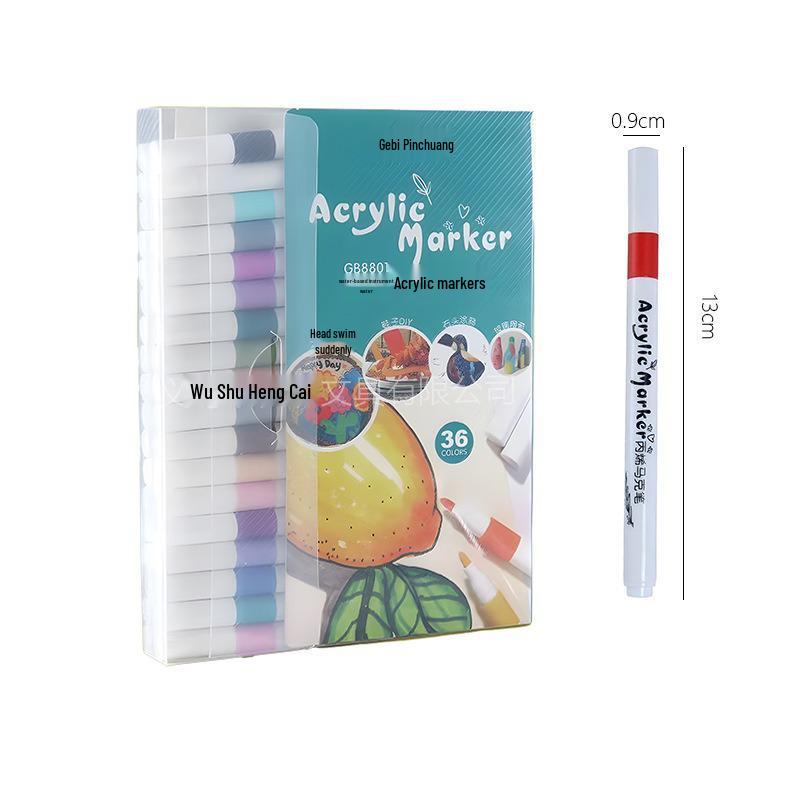80-Color Acrylic Marker Set for Kids, Students, Anime & Art Projects
