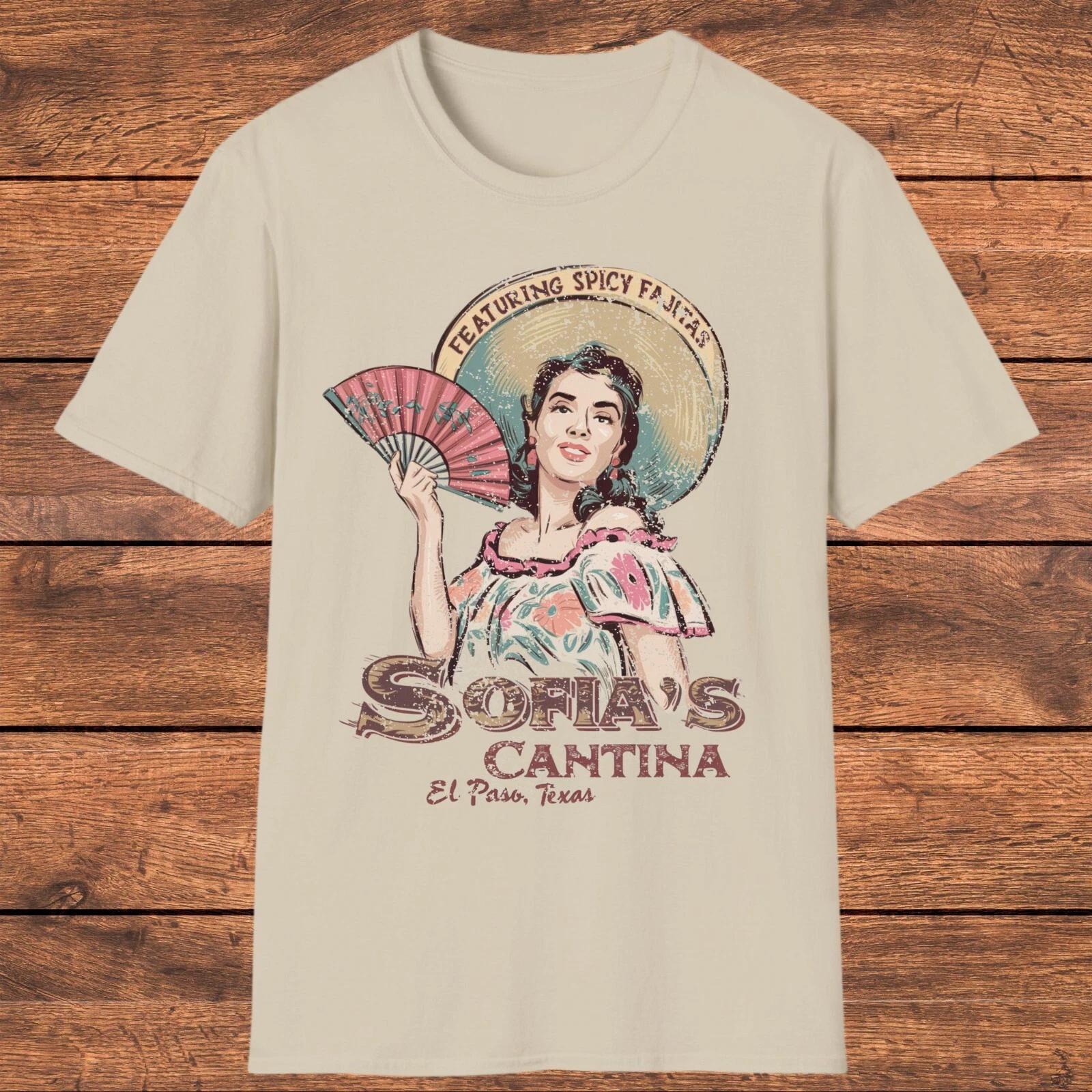Vintage Cantina  Shirt, Retro Mexican Restaurant, El Paso Texas Nostalgic Gift L