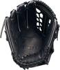ZETT Soft Steer Baseball Black Size 5 Glove, All-Around, Left-Handed Throw, (1900), (BRGB35530F)