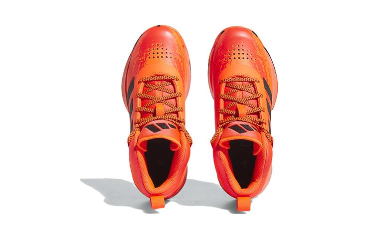 adidas Cross 'Em Up 5 Wide J 'Solar Rot Schwarz' HQ8494