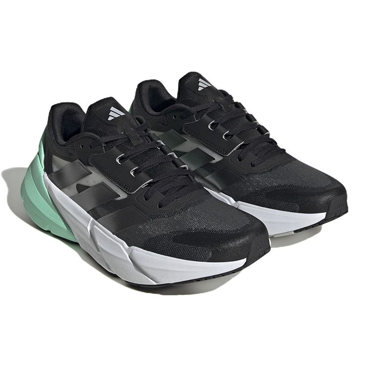 Adidas Adistar 2.0 Comfortable Trendy Fabric Durable Lightweight Low-Top Running Shoes Men Sneakers Black GW1961