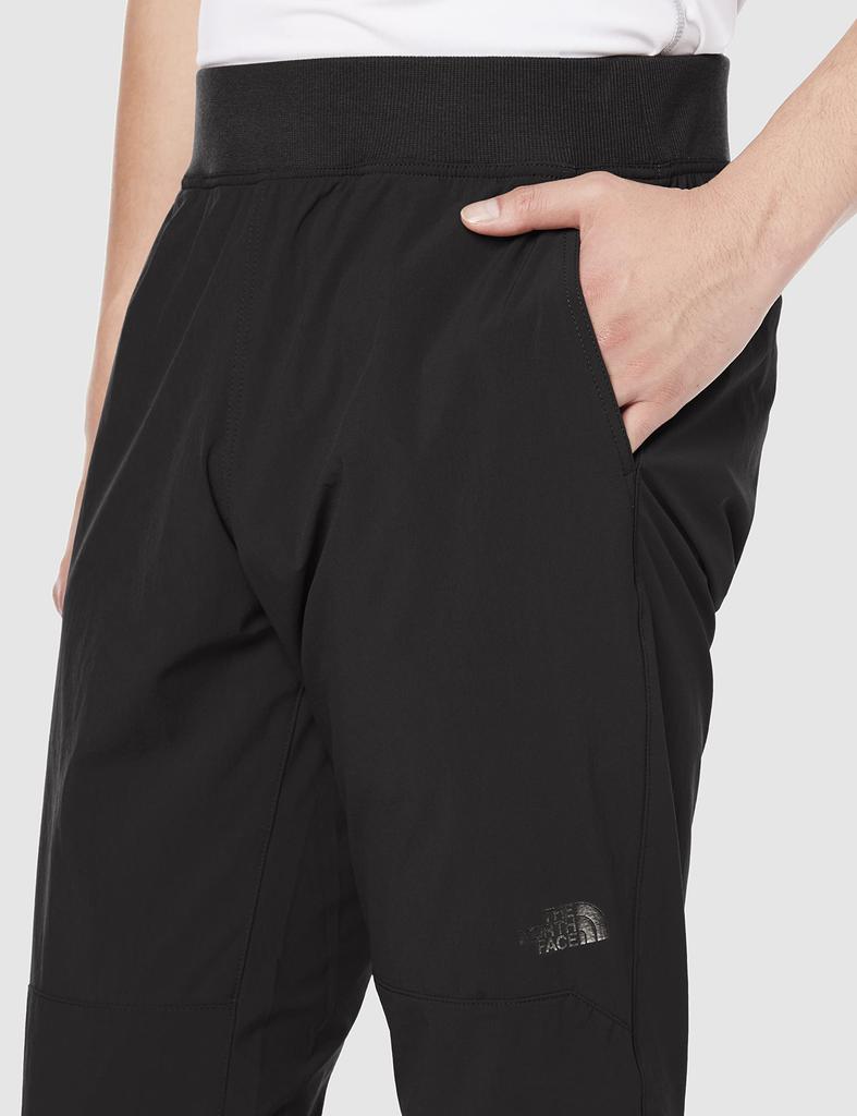 North Training Rib Water Electrostatic M [The Face] Men's Pants, Repellent, Stretch, Care, Black,