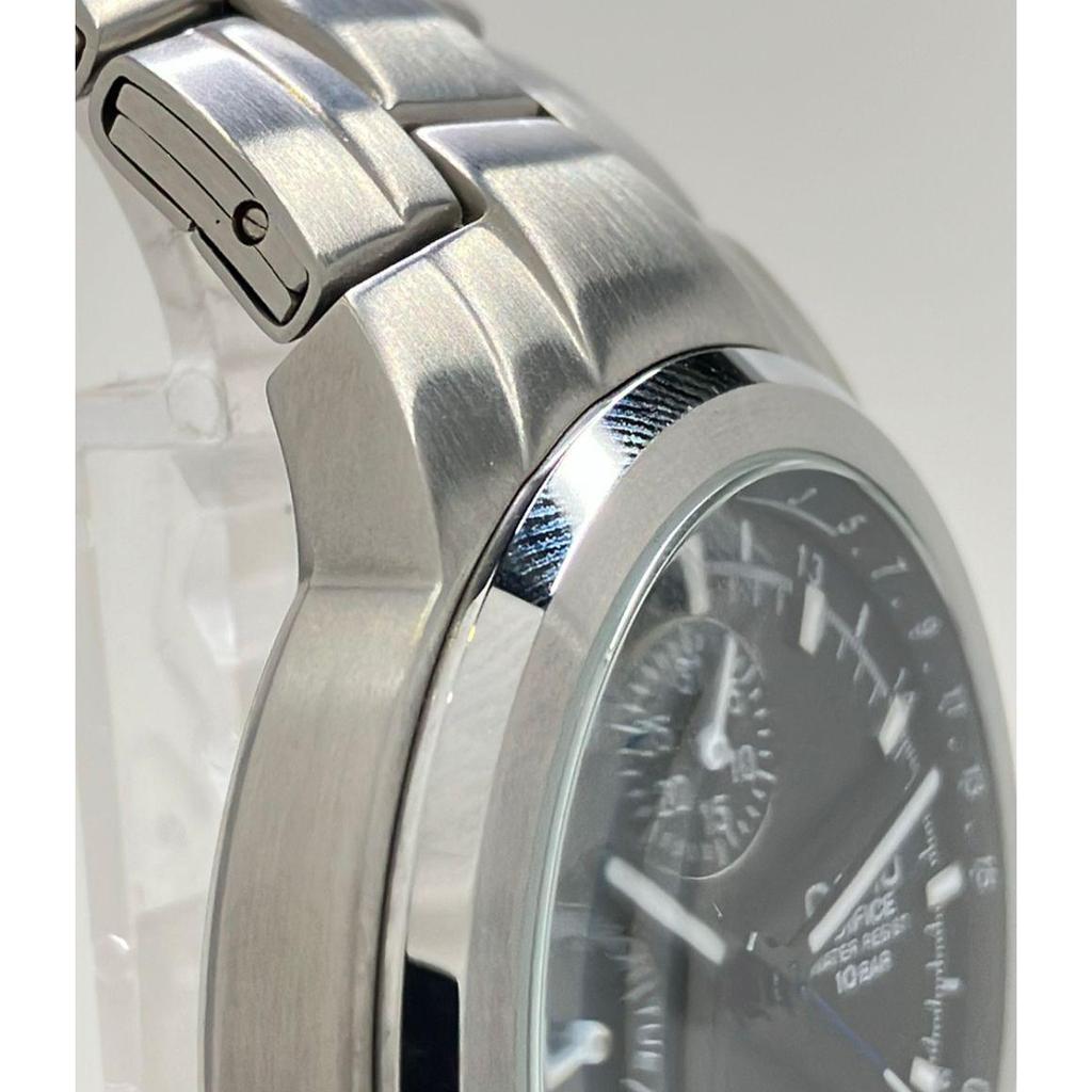 Used Casio watch EDFICE EF-305 quartz black men's CASIO