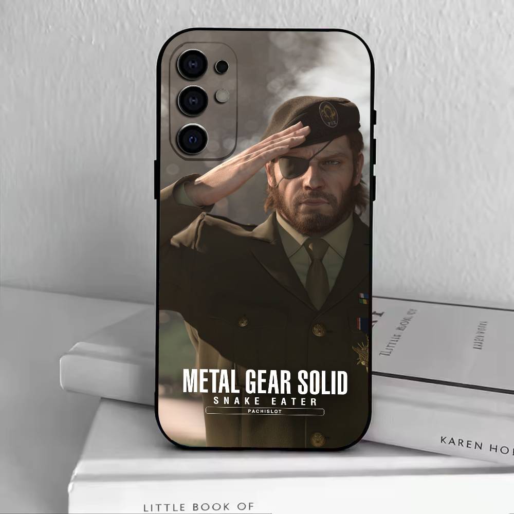 GM-Metal Gear Solid1 Phone Case For Samsung S25,S24,S21,S22,S23,S30,Ultra,S20,Plus,Fe,Soft Silicone Black Cover