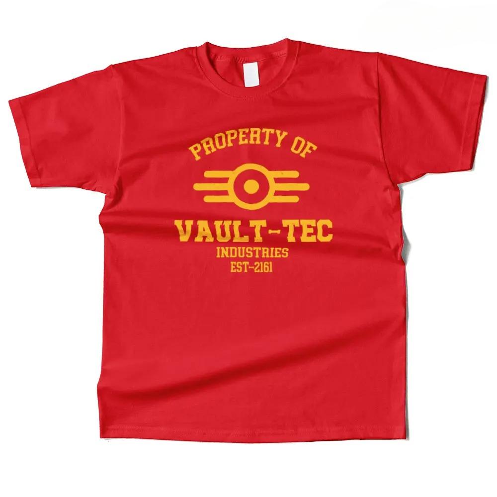 Property of Vault Tec Graphic T Shirt Street Casual Style Tee for Women