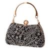 Women's Top Handle Handbags,Pearls Evening Clutches Purse with Chain Shoulder Bag for Party Prom Wedding Cocktail Club