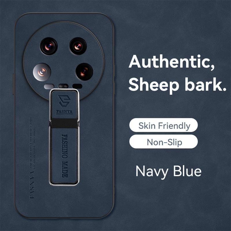 Etui dla Xiaomi Mi 14 Ultra Luksusowy Uchwyt Magnetyczny do Samochodu Etui na Telefon Dla Xiaomi Mi14 Ultra 14ultra Wstrząsoodporne PU Skórzane Tylne Etui