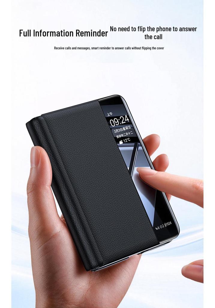 Huawei PuraXMax Collector's Edition Leather Flip Stand Phone Case