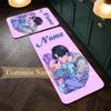 Rumi & Jinu (19) Customize Name Flannel Kitchen Mat Soft Non-Slip Kitchen Floor Runner Rug for Home Kitchen Decor