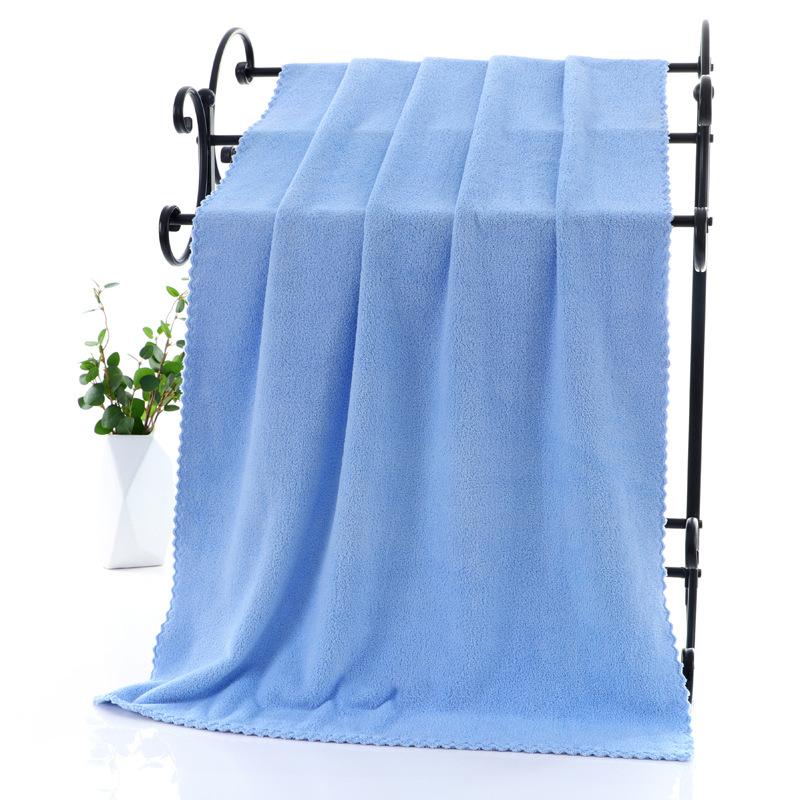 High Close Edge Coral Fleece Bath Towel Quick Drying and Absorbent Bath Towel