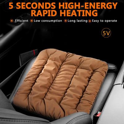 Adjustable Temperature Electric Heating Pad Cushion Chair Car Pet Body Winter Warmer 3 Level Blanket Comfortable Cat Dog 10W
