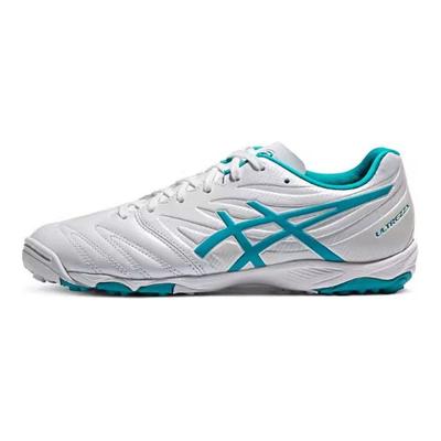 Ultrezza 3 Jr Gs Tf Cuero Sintético Cómodas Zapatillas de Fútbol de Caña Baja Zapatillas de Fútbol para Niños Blanco 1104A049-100