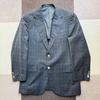 Useds Jacket Check Made In Japan Vintage Burberry