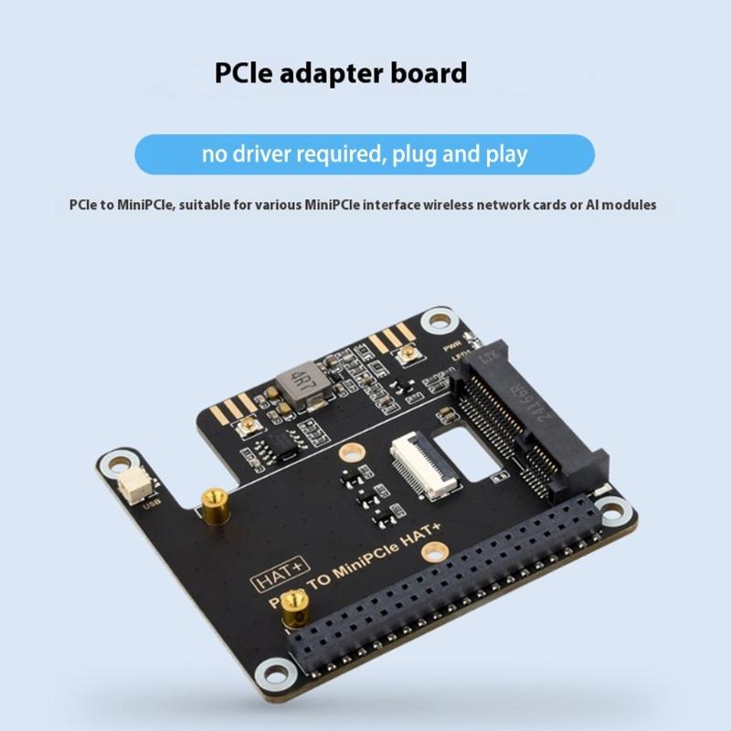 PCIe To Mini PCIe Adapter Easy Installation Wireless Card Adapter Module Expansion Board USB Bluetooth-compatible