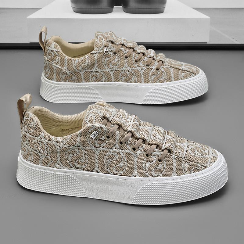 

Скейтборд Лоферы Холщовые повседневные кроссовки Весна и осень Мягкие и удобные Износостойкие Проветриваемая повседневная обувь Новые 39 хаки